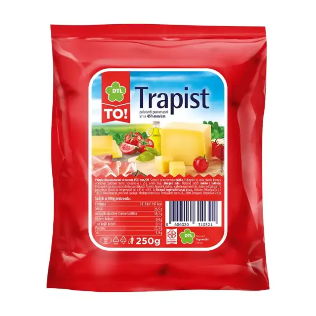 PL-SIR TRAPIST 45%mm 250GR TO TO