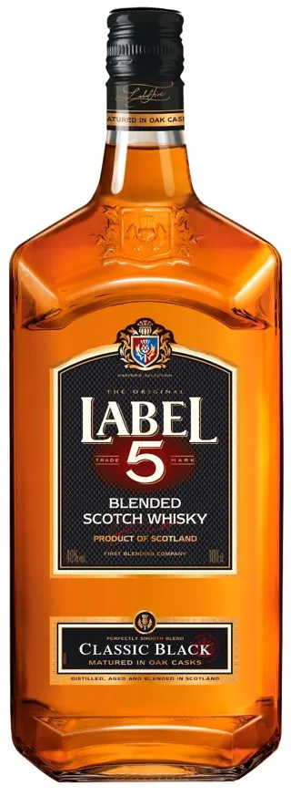 Whisky scotch Label 5 0.7l