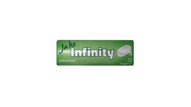 Jake Infinity SPEARMINT bombone 19,2 g Jake Vitamin Candy