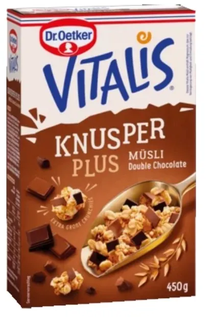 MUSLI VITALIS KRISPI 2 VRSTE COK 450G Vitalis