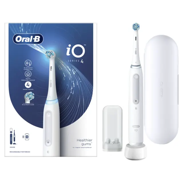 Elektricna cetkica iO Series 4+TC White Oral-B