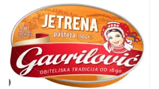PASTETA JETRENA 50gr GAVRILOVIC