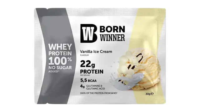PROTEIN WHEY VANILLA BORN WINNER 30G BORN WIN