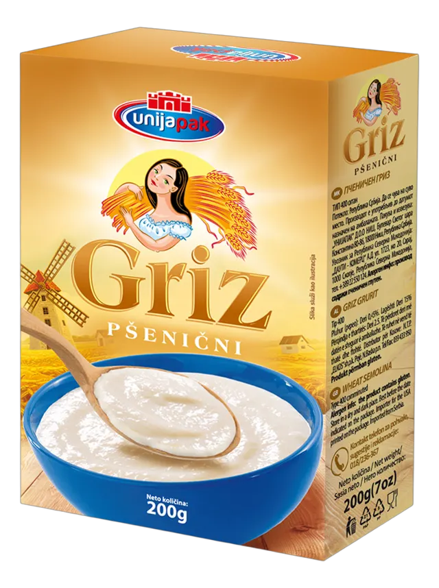 Griz 0200 kutija Unijapak 16 200 g UNIJAPAK