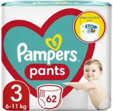 PELENE PAMPERS PANTS JP 3 (6-11KG) 62 KOM