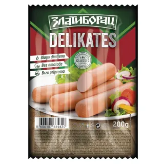 Delikat.barena kobasica Zlatiborac 200g