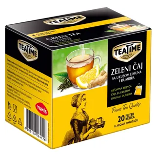 Tea Time-Zeleni caj sa djumbirom 30g #10 Yumis