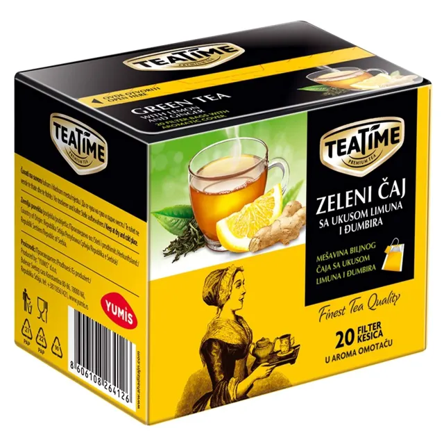 Tea Time-Zeleni caj sa djumbirom 30g #10 Yumis YUMIS