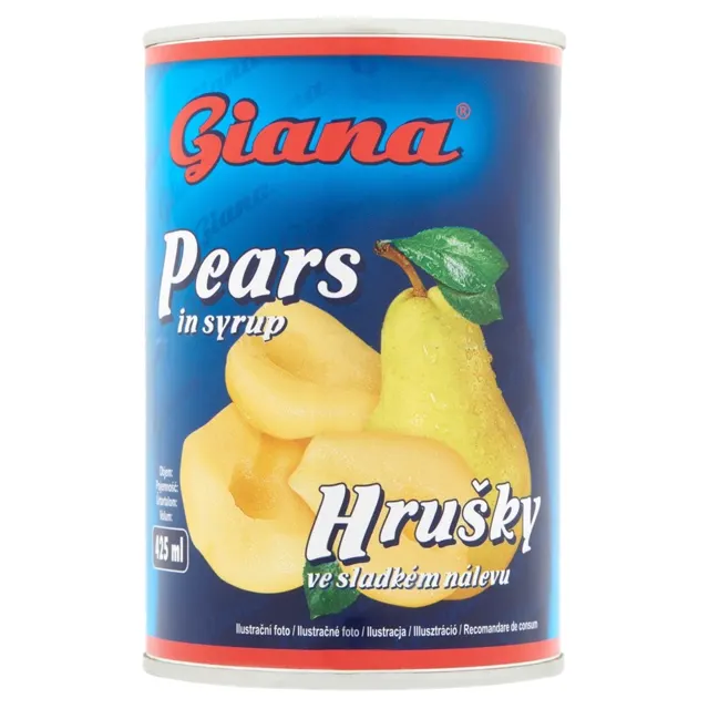 KRUŠKA U SIRUPU 425ML GIANA GIANA