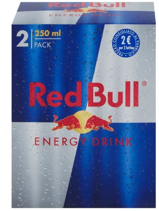 ENERGETSKI NAPITAK RED BU LL DUO PACK 2*0.25L MG RED BULL