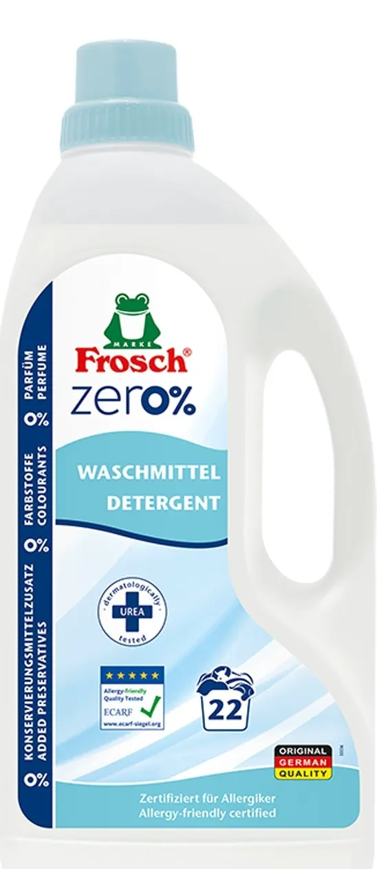 Frosch zero% tečni deterdžent 1,5l OS Frosch