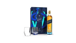 WHISKY JOHNNIE WALKER BLUE 0.7L + 2 CASE