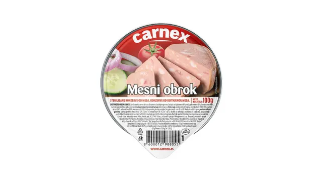 MESNI OBROK 100GR CARNEX CARNEX