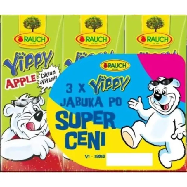 Napitak Yippy Jabuka 3x0.2l Yippy
