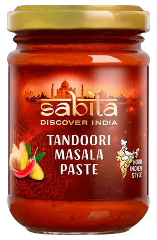 PASTA TANDOORI MASALA 125GR SABITA