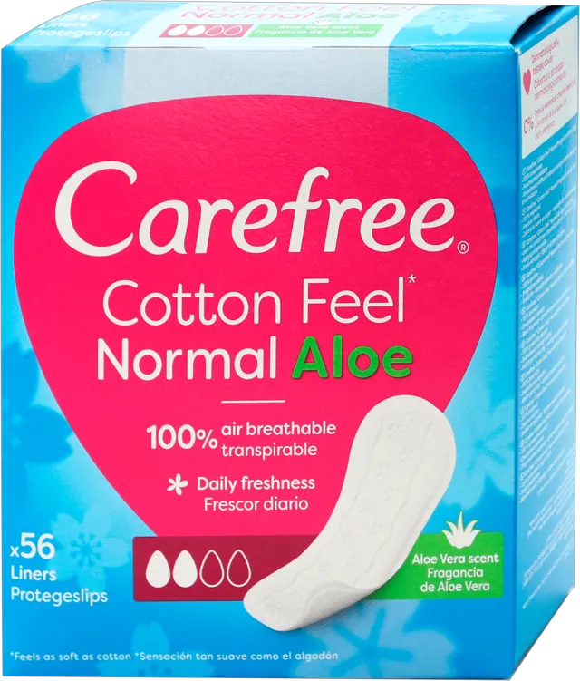 Carefree Cotton Aloe dnevni ulošci 56/1 56 kom Carefree