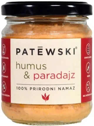 NAMAZ HUMUS&PARADAJZ 160G PATEWSKI