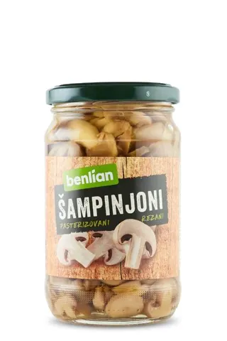 SAMPINJONI REZANI 340gr BENLIAN FOOD