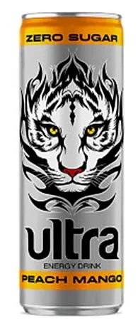 ULTRA ENERGY ZERO PEACH MANGO 250ml