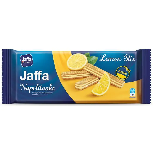 Napolitanke limun Jaffa 160g Jaffa