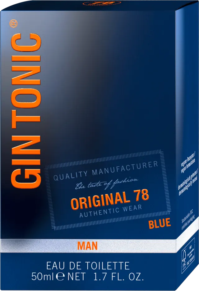 GIN TONIC BLUE ORIGINAL 78 EdT 50ml man GIN TONIC