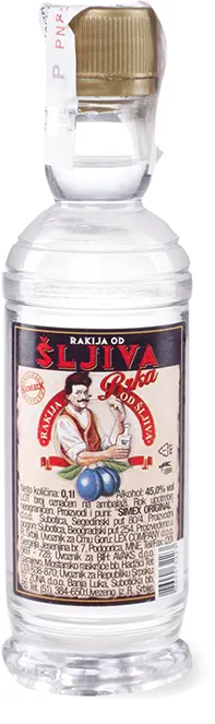 RAKIJA OD SLJIVA BRKA 45% 0.1L - SIMEX SIMEX