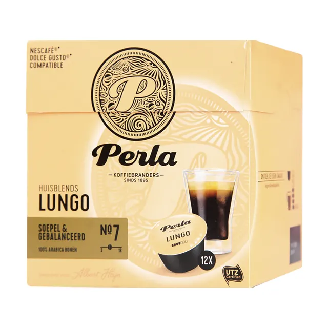 Kafa Dolce Gusto lungo Perla UTZ 12caps Perla
