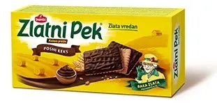 Zlatni pek polucokoladirani keks 145 G