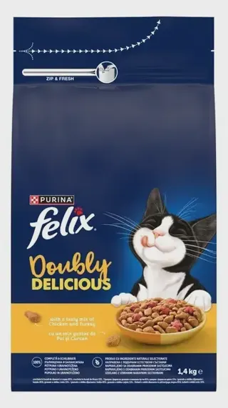 Hrana za macke suva Felix piletina 1,4kg