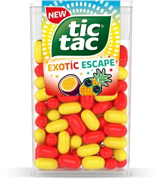 Bombone exotic escape Tic Tac 54g Tic Tac