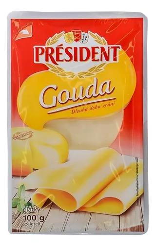 Sir Gouda slajs President 100g