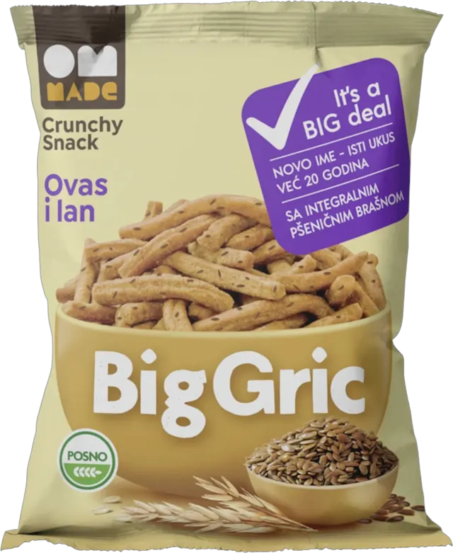 GRISINE BIG GRIC OVAS LAN 160G BIG GRIC