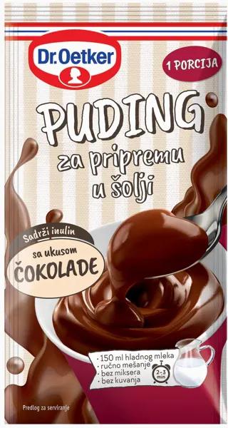 Puding pripr.solja cokolada DrOetker 35g