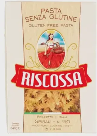 TESTENINA BEZ GLUTENA SPIRALI RISCOSSA 340G