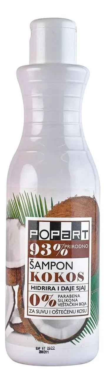 POPART SAMPON KOKOS 750 ml POPART