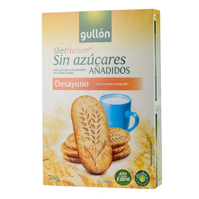 Integr.keks Desayuno bez sec.Gullon 216g Gullon