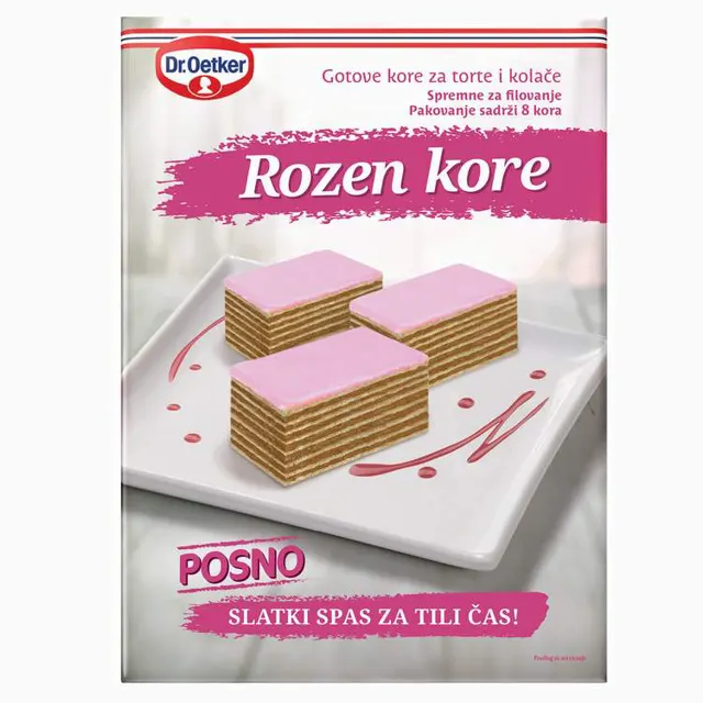Rozen kore Dr Oetker 430g Dr Oetker
