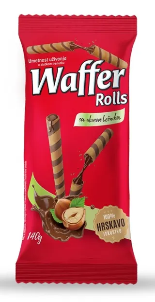 ROLER WAFFER SA LESNIKOM 140g