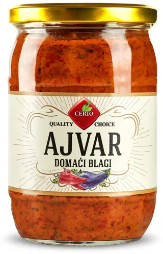 Ajvar Domaci Blagi 560g Cerio