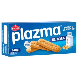 KEKS PLAZMA SLANA SUSAM I MORSKA SO 140gr BAMBI