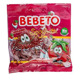 Bombone gumene Spaghetti Bebeto 80g