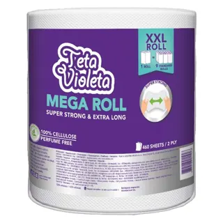 UBRUS PAP MEGA 1/1 2SL 460 LIS.VIO