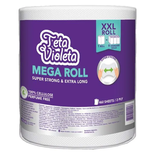 UBRUS PAP MEGA 1/1 2SL 460 LIS.VIO VIOLETA