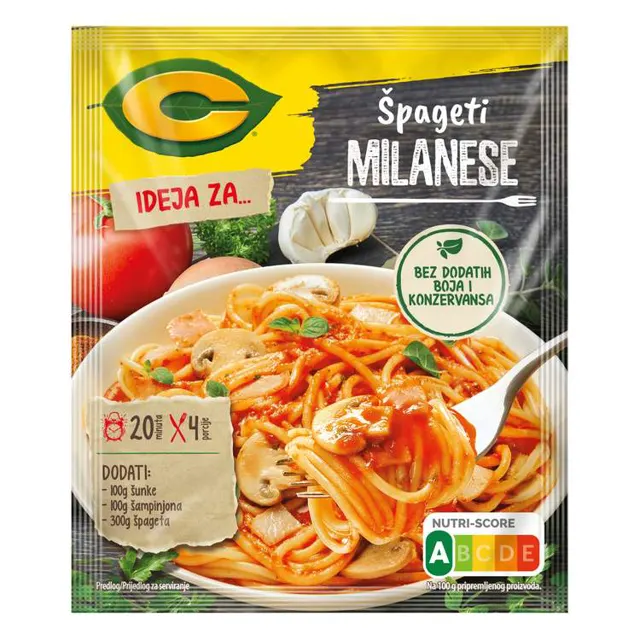 Sos za spagete Milanese C 45g C Fixes