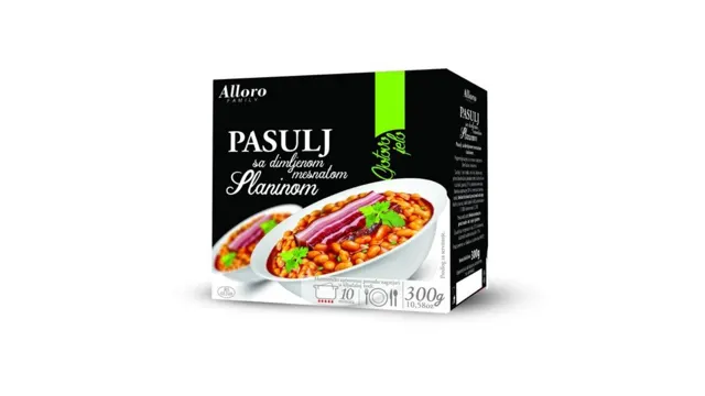PASULJ SA SLANINOM ALLORO 300G ALLORO
