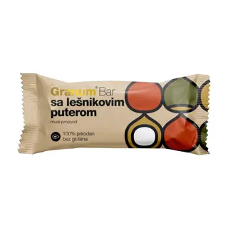 Bar Granum sa lesnikovim puterom 30gr