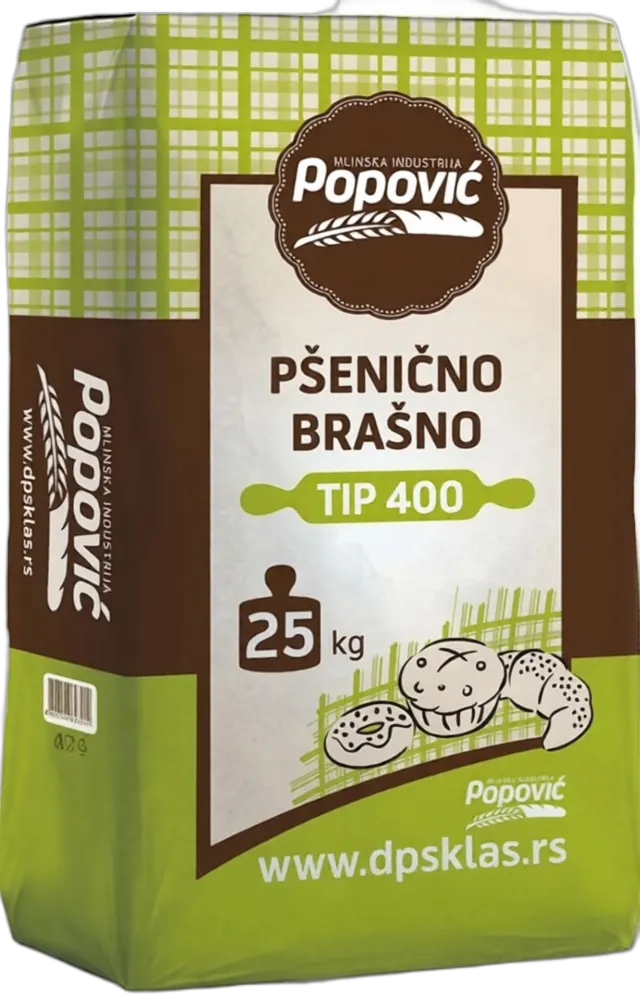 BRASNO 25/1 T-400 POPOVIC 25 kg POPOVIC MLIN