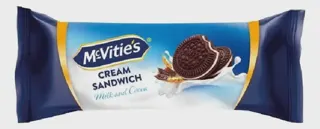 McVitie's čajno pecivo (kakao), fil mlečni krem 90g