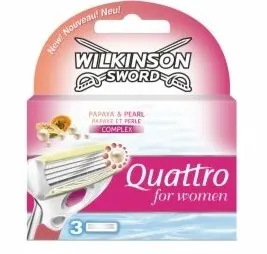 ULOSCI ZA BRIJAC QUATTRO PAPAYA&PEARL 3/1 WILKINSON
