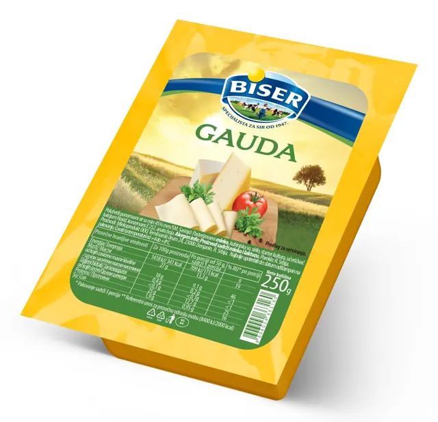 SIR GAUDA 250G BISER MLEKOPRODUKT MLEKOPRODUKT